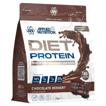 Diet Whey Protein, Chocolate Dessert, 1000g, Applied Nutrition
