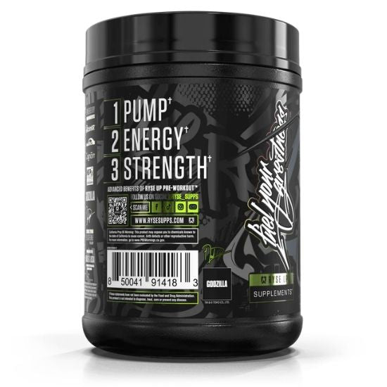 Godzilla Pre-Workout, Strawberry Kiwi, 738g, RYSE