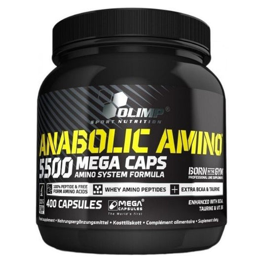 Anabolic Amino 5500 Mega Caps, 400 caps, Olimp Nutrition