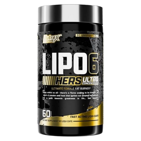 Lipo-6 Black Hers Ultra Concentrate, 60 caps, Nutrex