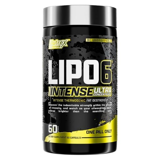 Lipo-6 Black Intense Ultra Concentrate, 60 caps, Nutrex - Vitax.ro