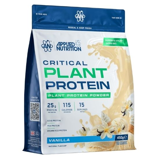 Critical Plant Protein, Vanilla, 450g, Applied Nutrition | Vitax.ro