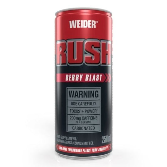 Rush RTD, Berry Blast, 250 ml, Weider