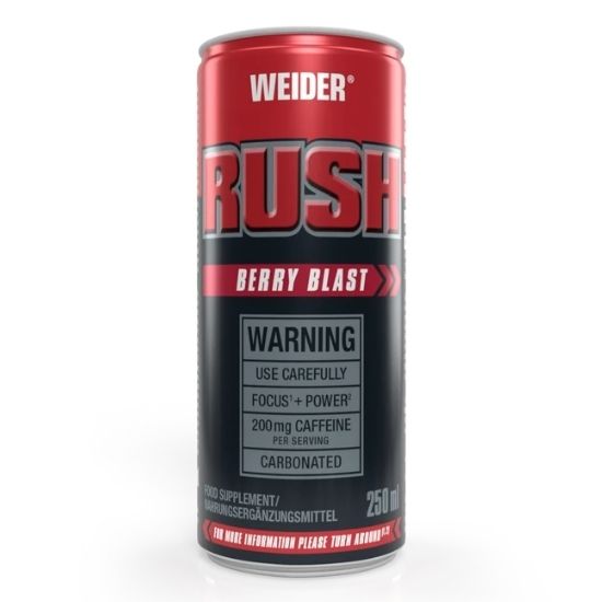 Rush RTD, Berry Blast, 250 ml, Weider | Vitax.ro