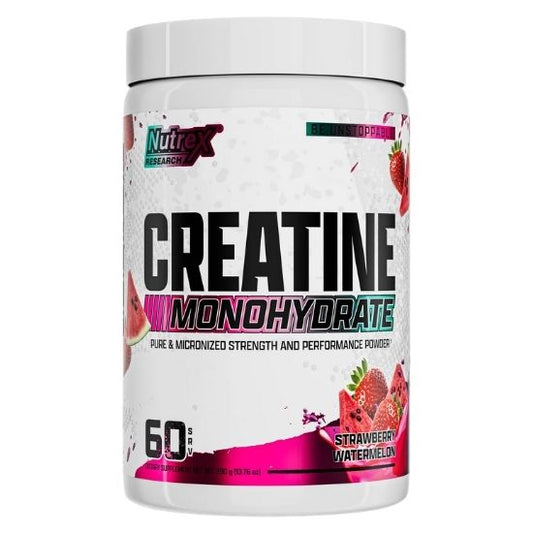 Creatine Monohydrate, Strawberry Watermelon, 390g, Nutrex - Vitax.ro