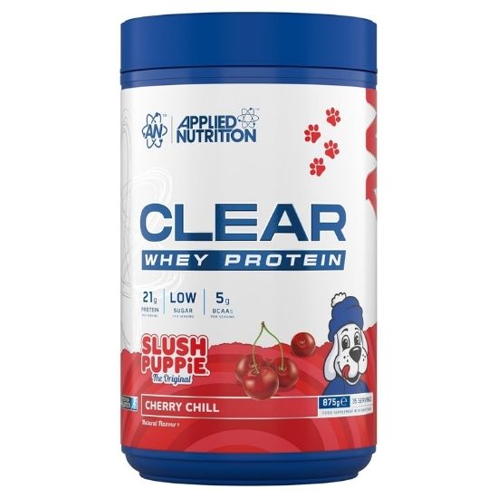 Clear Whey Protein, Slush Puppie Cherry Chill, 875g, Applied Nutrition