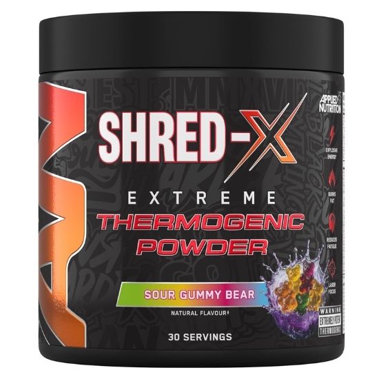 Shred-X Powder, Sour Gummy Bear, 300g, Applied Nutrition
