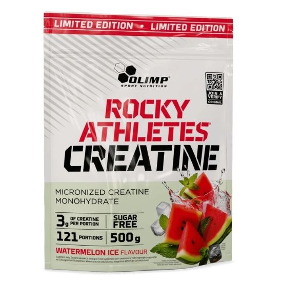 Rocky Athletes Creatine, Watermelon Ice, 500g, Olimp Nutrition | Vitax.ro