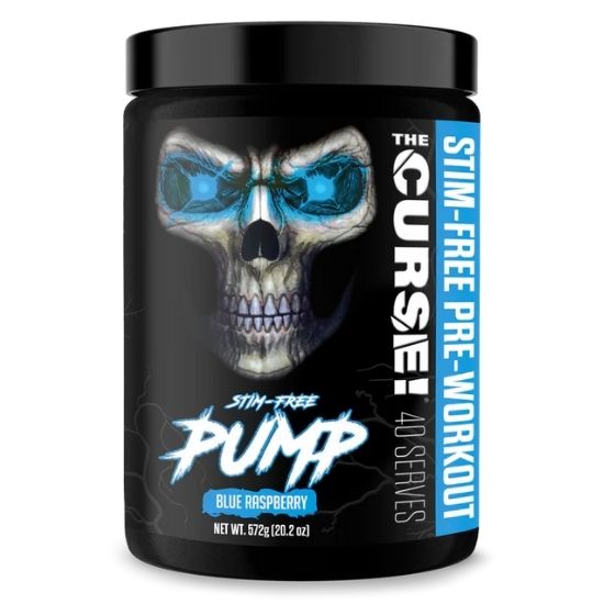 The Curse! Stim-Free Pump, Blue Raspberry, 572g, JNX Sports - Vitax.ro