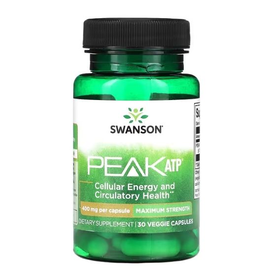 Peak ATP Maximum Strength, 30 vcaps, Swanson - Vitax.ro