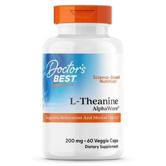 L-Theanine AlphaWave, 60 vcaps, Doctor's Best