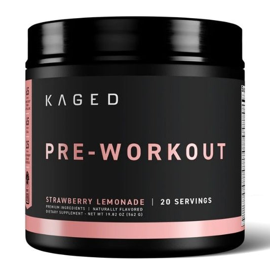 Pre-Workout, Strawberry Lemonade, 562g, Kaged Muscle