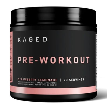 Pre-Workout, Strawberry Lemonade, 562g, Kaged Muscle