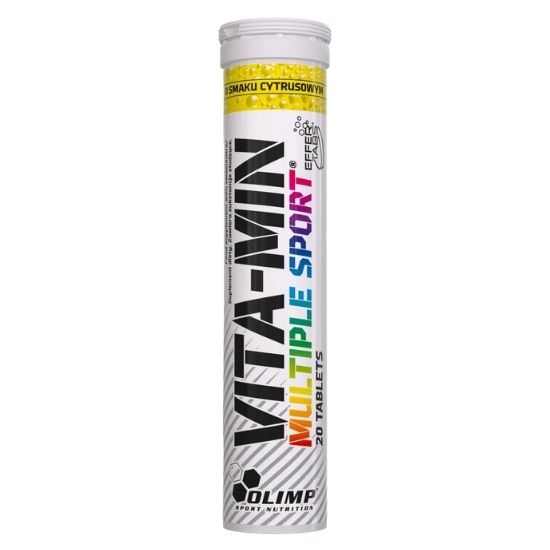 Vita-Min Multiple Sport, Citrus, 10 x 20 tabs, Olimp Nutrition