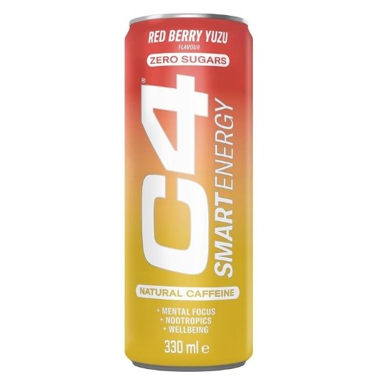 C4 Smart Energy, Red Berry Yuzu, 12 x 330 ml, Cellucor - Vitax.ro