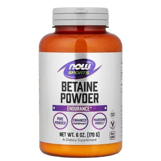 Betaine Powder, 170g, NOW Foods