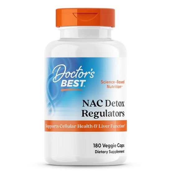 NAC Detox Regulators, 180 vcaps, Doctor's Best - Vitax.ro