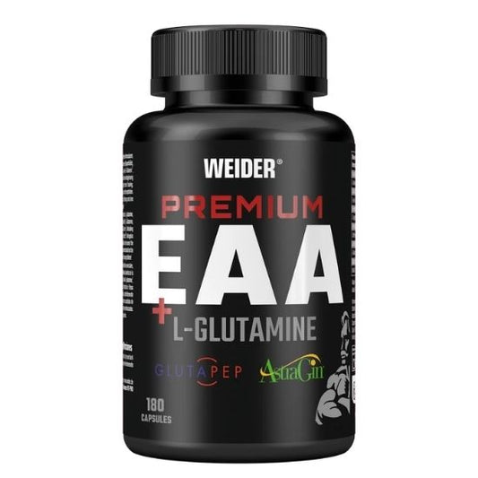 Premium EAA+L-Glutamine Caps, 180 capsule, Weider