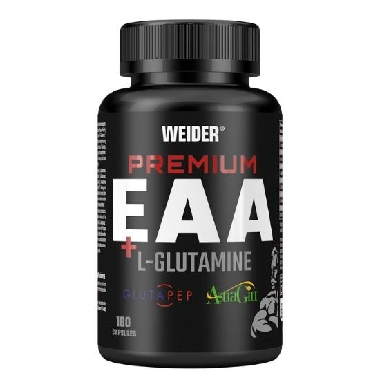Premium EAA+L-Glutamine Caps, 180 capsule, Weider | Vitax.ro