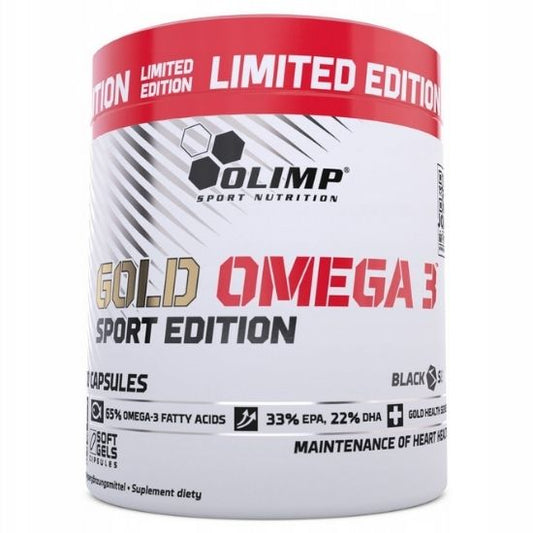 Gold Omega 3, Sport Edition, 200 caps, Olimp Nutrition - Vitax.ro