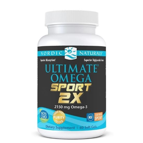 Ultimate Omega 2X Sport, 60 softgels, Nordic Naturals - Vitax.ro