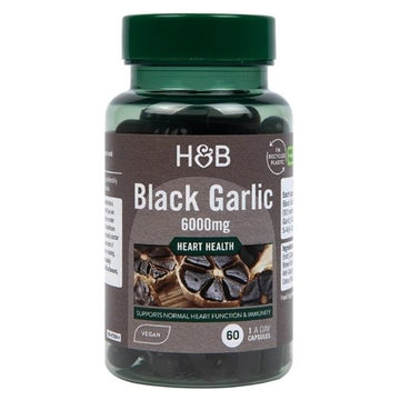 Black Garlic, 6000mg, 60 caps, Holland & Barrett - Vitax.ro