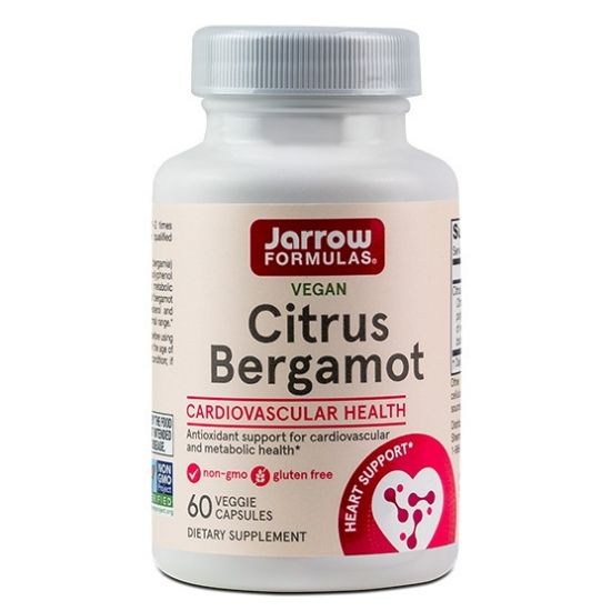 Citrus Bergamot 500mg, 60 Capsule Vegetale, Jarrow Formulas - Vitax.ro