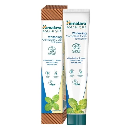 Whitening Complete Care Toothpaste, Peppermint, 75 ml, Himalaya Herbal - Vitax.ro