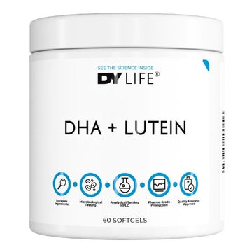 DHA+Lutein, 60 Softgels, Dorian Yates