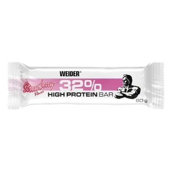 32% Protein Bar, Strawberry, 60 g, Weider | Vitax.ro