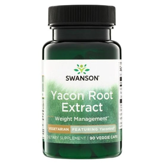 Yacon Root Extract, 100mg, 90 vcaps, Swanson - Vitax.ro