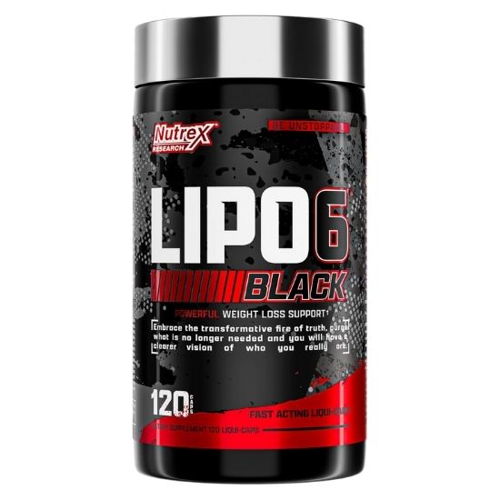 Lipo-6 Black, 120 caps, Nutrex - Vitax.ro