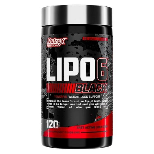 Lipo-6 Black, 120 caps, Nutrex