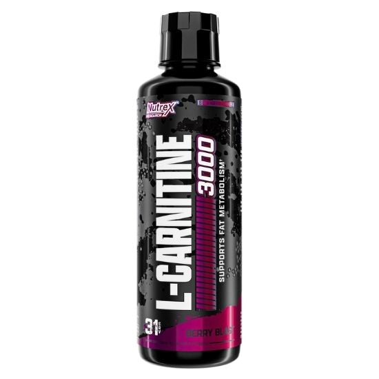 Liquid Carnitine 3000, Berry Blast, 480 ml, Nutrex