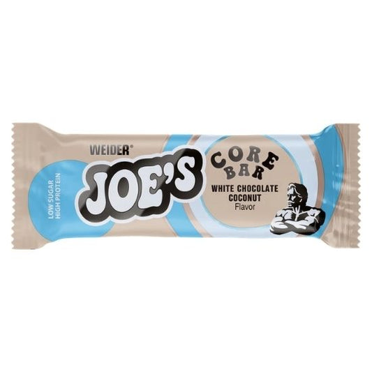 Joe's Core Bar, White Chocolate Coconut, 45g, Weider