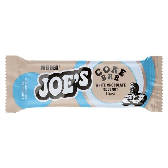 Joe's Core Bar, White Chocolate Coconut, 45g, Weider