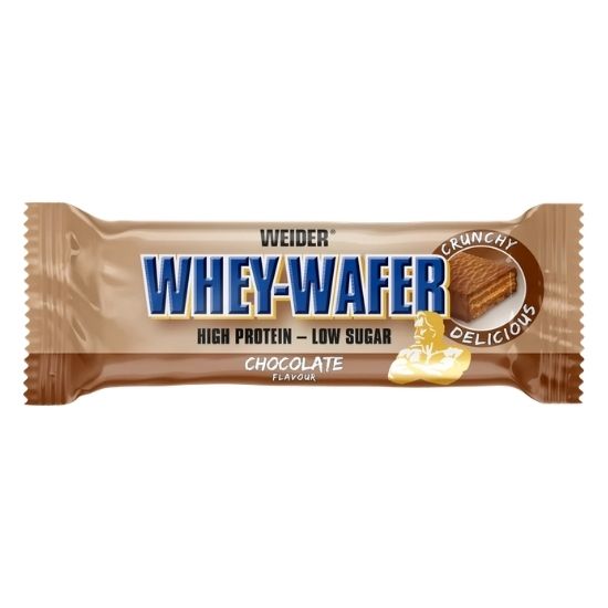 Whey-Wafer, Chocolate, 12 bars, Weider