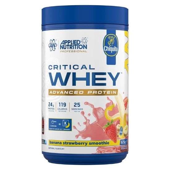 Critical Whey, Banana Strawberry Smoothie, 825g, Applied Nutrition