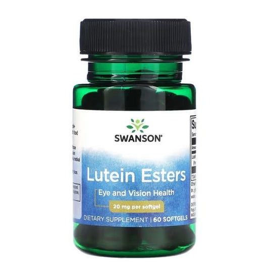 Lutein Esters, 20mg, 60 softgels, Swanson - Vitax.ro