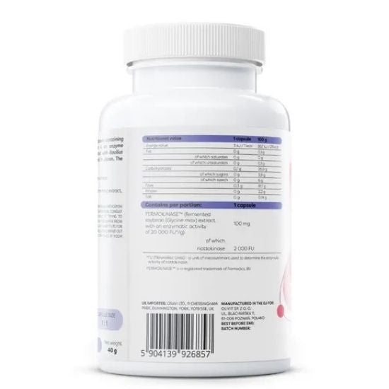 Nattokinase, 100 mg, 120 vegan caps, Osavi - Vitax.ro