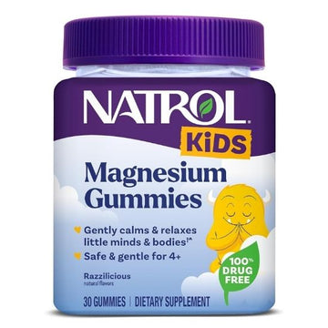 Kids Magnesium Gummies, 30 gummies, Natrol