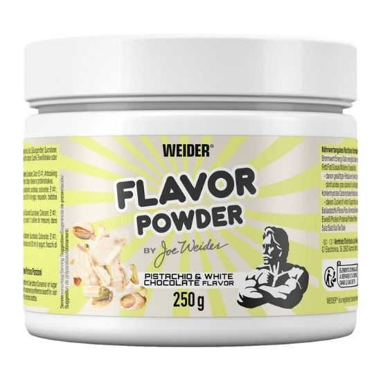 Flavor Powder, Pistachio & White Chocolate, 250g, Weider