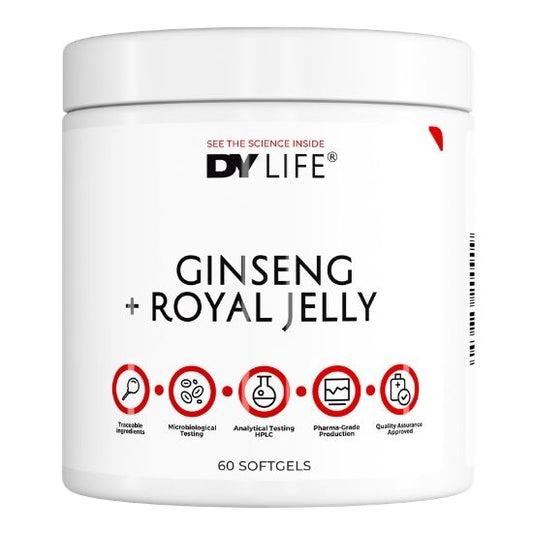 Ginseng + Royal Jelly, 60 Softgels, Dorian Yates