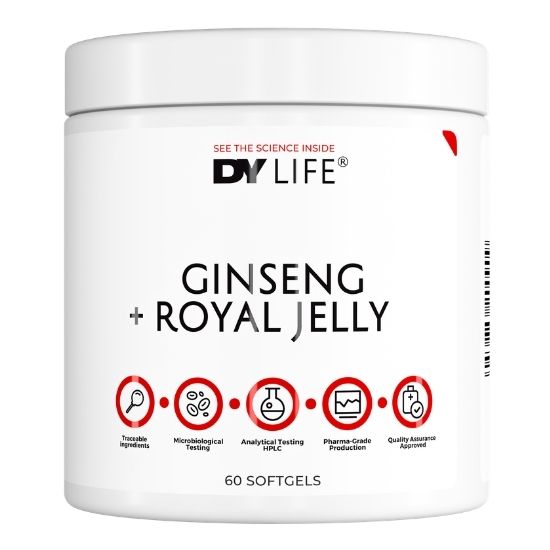 Ginseng + Royal Jelly, 60 Softgels, Dorian Yates
