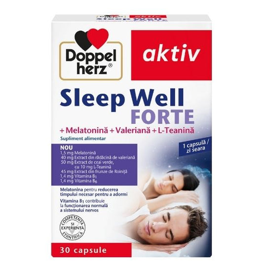 Activ Sleep Well Forte, 30 capsule, Doppelherz - Vitax.ro