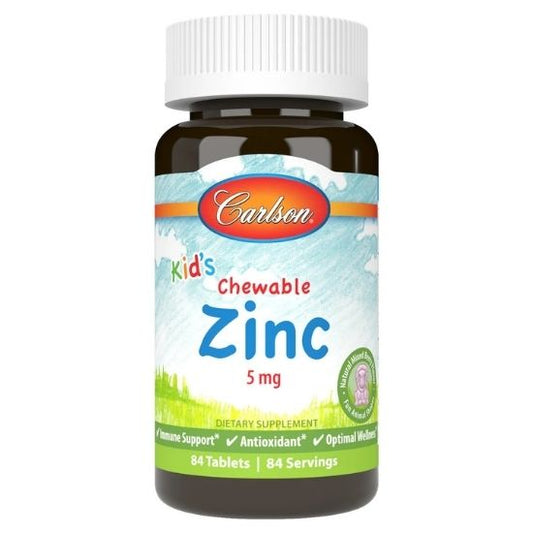 Kid's Chewable Zinc, 84 tabs, Carlson Labs