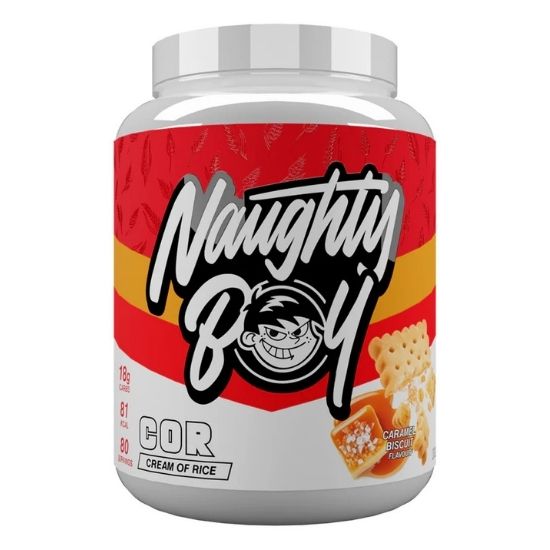 Cream of Rice, Caramel Biscuit, 2000g, Naughty Boy - Vitax.ro