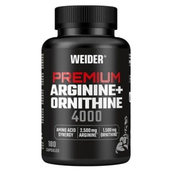 Premium Arginine + Ornithine 4000, 180 caps, Weider