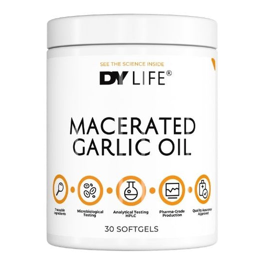 Macerated Garlic Oil, 30 Softgels, Dorian Yates