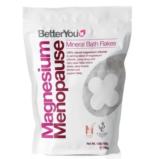 Magnesium Menopause Bath Flakes, 750g, BetterYou - Vitax.ro